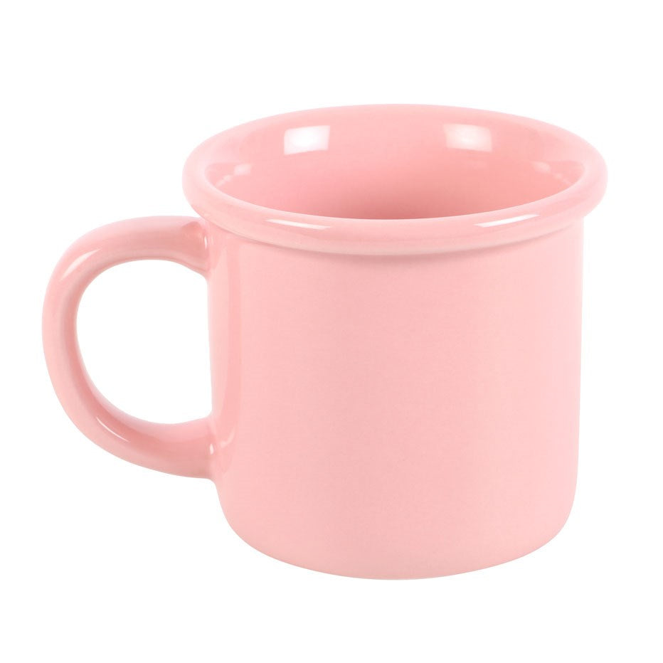 Taza de jengibre rosa